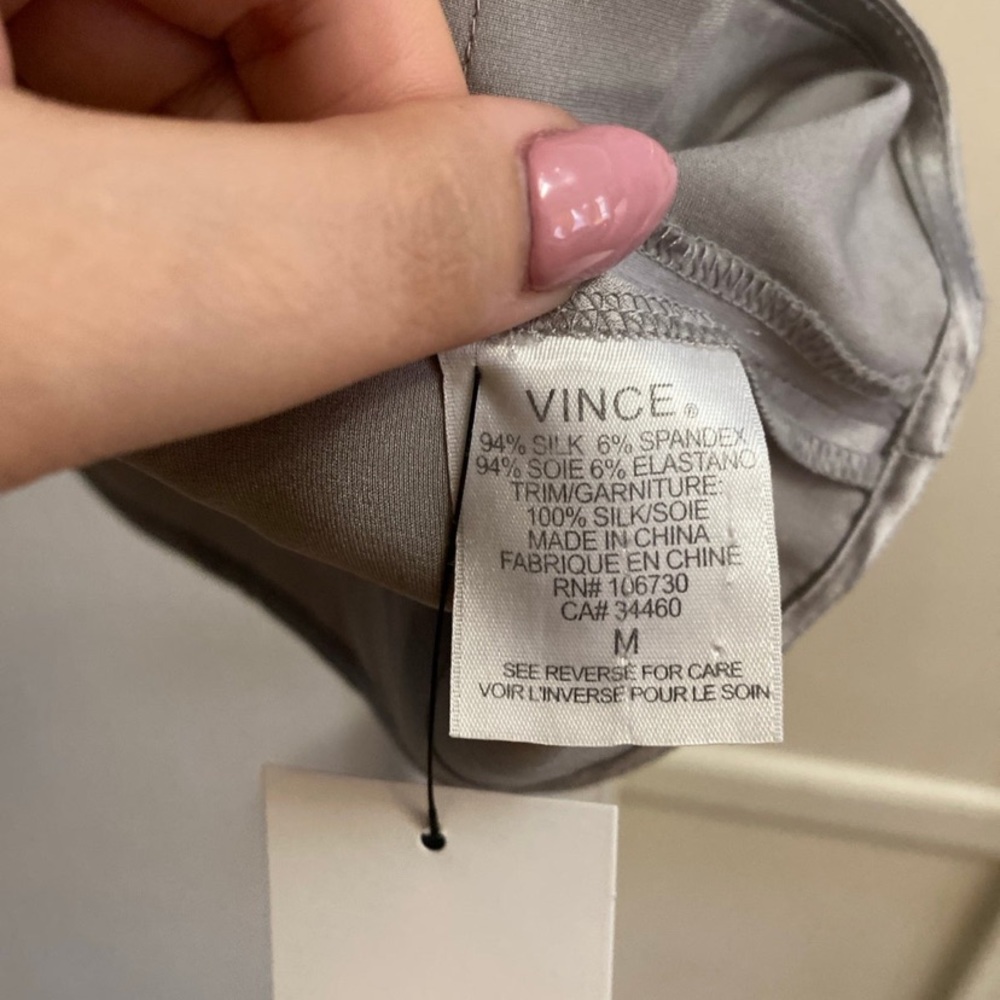 Vince Silk Tank Top - Picture 5 of 8